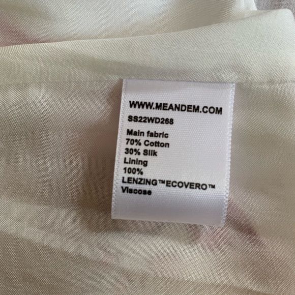 Me+Em pink brocade belted tiered dress. U.K. 16 worn once like new - Picture 11 of 16